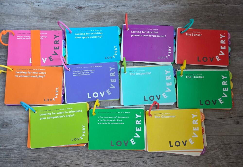 Lovevery Play Guides Lot of 11 Parent Manual Books Montessori Baby Toddler
